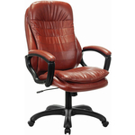 Кресло офисное Brabix Premium Omega EX-589 экокожа коричневое (532096)