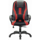 Кресло компьютерное Brabix Premium Rapid GM-102 экокожа/ткань, черное/красное (532107)
