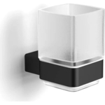 Стакан для ванной Langberger квадратный, черный (11311A-BP)