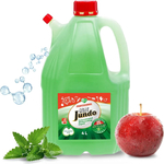 Гель для мытья посуды и детских принадлежностей Jundo Green tea with Mint с гиалуроновой кислотой, концентрат, 4 л