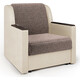 Кресло-кровать Шарм-Дизайн Аккорд Д корфу коричневый и экокожа беж