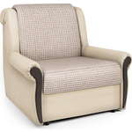 Кресло-кровать Шарм-Дизайн Аккорд М корфу беж и экокожа беж