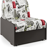 Кресло-кровать Шарм-Дизайн Коломбо БП Париж и экокожа шоколад