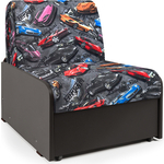 Кресло-кровать Шарм-Дизайн Коломбо БП машинки и экокожа шоколад