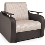 Кресло-кровать Шарм-Дизайн Гранд Д корфу беж и экокожа шоколад