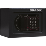 Сейф мебельный Brabix SF0140EL электронный замок черный (291141)