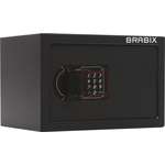 Сейф мебельный Brabix SF0200EL электронный замок черный (291145)