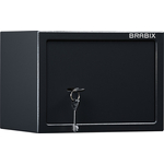 Сейф мебельный Brabix SF0230KL ключевой замок черный (291146)