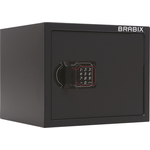 Сейф мебельный Brabix SF0280EL электронный замок черный (291149)