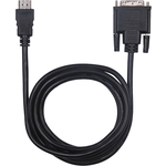 Кабель HDMI to DVI Ritmix RCC-154 HDMI to DVI, 1.8m, 18+1, single link, CCS, никелированный