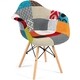 Кресло TetChair Secret De Maison Cindy soft (Eames) (mod. 101) береза/металл/мягкое сиденье/ткань мультицвет