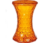 Стул-пуф Bradex Stone прозрачный оранжевый (FR 0056)