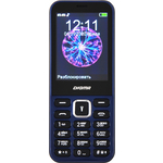 Мобильный телефон Digma Linx C281 синий (32Mb/2Sim/2.8"/240x320/0.08Mpix)