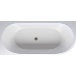 Акриловая ванна Aquanet Elegant A 180х80 белая Gloss Finish (260048)