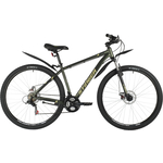 Велосипед Stinger 29 Caiman D (2021) зеленый 22"
