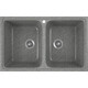 Кухонная мойка GreenStone GRS-15-309 темно-серая