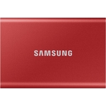 SSD накопитель Samsung 1TB Т7 Portable MU-PC1T0R, V-NAND, USB 3.2 Gen 2 Type-C [R/W - 1000/1050 MB/s] Red