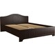 Кровать с ламелями и опорами Compass Монблан МБ-603К 200x160 орех шоколадный