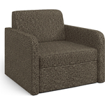 Кресло-кровать Шарм-Дизайн Куба велюр коричневый.