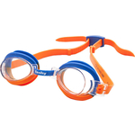 Очки для плавания Fashy TOP Jr арт. 4105-37, прозрачныеые линзы, оранж-синяя оправа