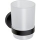 Стакан для ванной Sapho X-Round Black черный (XB900)