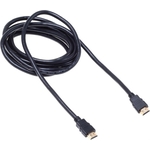 Кабель аудио-видео Buro HDMI (m)/HDMI (m) 3м. Позолоченные контакты черный (BHP RET HDMI30-2)