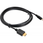 Кабель аудио-видео Buro HDMI 1.4 HDMI (m)/Micro HDMI (m) 1.8м. черный (MICROHDMI-HDMI-1.8)