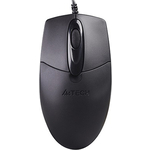 Мышь A4Tech OP-720 черный оптическая (1000dpi) USB (3but)