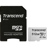 Карта памяти Transcend microSDXC 512Gb Class10 TS512GUSD300S-A 300S + adapter