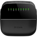 Роутер D-Link DSL-2640U/R1A N150 ADSL2+/VDSL2 черный
