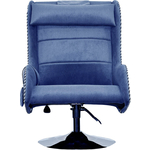 Дизайнерское кресло массажное EGO Max Comfort EG3003 Galaxy Blue
