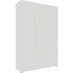 Шкаф комбинированный (с 3 дверьми) Это мебель Абрис ПМ-332.25 исп.1 белый глянец