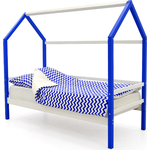 Детская кровать-домик Бельмарко Svogen сине-белый