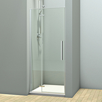 Душевая дверь Veconi Vianno 100x195 прозрачная, хром (VN73-100-01-C4)
