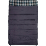 Спальный мешок Jungle Camp Fargo Double, двухместный, с фланелью, серый