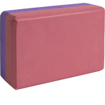Блок для йоги IRONMASTER IR97416B2 бордовый-фиолетовый