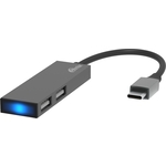 USB Type-C разветвитель Ritmix CR-4201 Metal