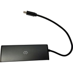 Разветвитель USB-C Digma HUB-4U3.0-UC-G 4 порт. серый