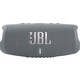 Портативная колонка JBL Charge 5 (JBLCHARGE5GRY) (стерео, 40Вт, Bluetooth, 20 ч) серый
