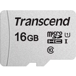 Флеш карта Transcend micro SDHC 16Gb Class 10 + adapter