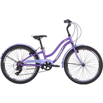 Велосипед DEWOLF Wave 24 темно-синий/белый/яркий голубой/светло-фиолетовый