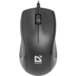 Мышь Defender Optimum MB-160 черный,3 кнопки,1000 dpi (52160)