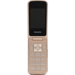 Мобильный телефон Philips E255 Xenium 32Mb черный раскладной (8670 001 59925)