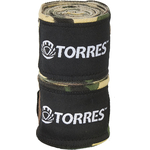 Бинты боксерские эластичные Torres арт. PRL62018CA, дл. 2,5 м, шир. 5 см, 1 пара, хаки камуфляж