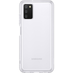 Чехол (клип-кейс) Samsung Galaxy A03s Soft Clear Cover прозрачный (EF-QA037TTEGRU)