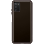 Чехол (клип-кейс) Samsung Galaxy A03s Soft Clear Cover черный (EF-QA037TBEGRU)