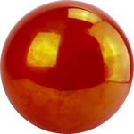 Мяч для художественной гимнастики  AG-15-01 диаметр 15 см, ПВХ, красный