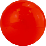 Мяч для художественной гимнастики  AG-19-02 диаметр 19 см, ПВХ, оранжевый