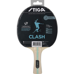 Ракетка для настольного тенниса Stiga Clash Hobby, 1210-5718-01 накладка 1,6 мм ITTF, конич. ручка