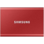 Твердотельный накопитель Samsung External SSD T7, 2000GB, USB Type-C, Red (MU-PC2T0R/WW)